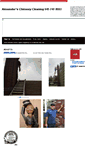 Mobile Screenshot of alexanderschimneyservice.com